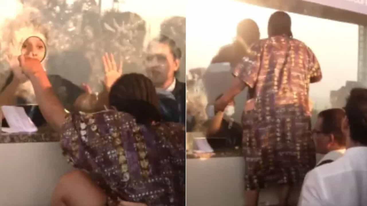 இண்டிகோ சேவை ரத்து.. கவுண்டரில் ஏறி நின்று வெளிநாட்டு பெண் பயணி வாக்குவாதம்.. வீடியோ!! இண்டிகோ சேவை ரத்து.. கவுண்டரில் ஏறி நின்று வெளிநாட்டு பெண் பயணி வாக்குவாதம்.. வீடியோ!!