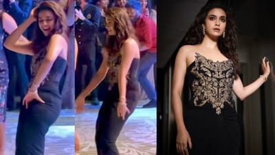 தோழியின் திருமணத்தில் மகிழ்ச்சியாக நடனமாடிய கீர்த்தி சுரேஷ்!