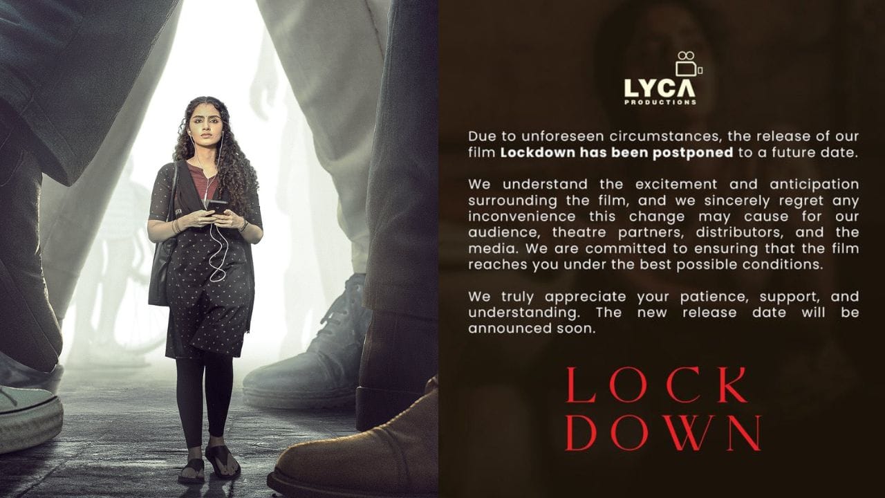 Lockdown: அனுபமா பரமேஸ்வரனுக்கு வந்த சோதனை.. மீண்டும் தள்ளிப்போகும் லாக்டவுன் படம்!