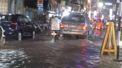 வெயிலுக்கு பின் மழை.. மதுரையில் மீண்டும் பொளந்த கனமழை..!