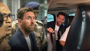 GOAT India tour 2025: இந்தியா வந்தடைந்தார் மெஸ்ஸி.. ரசிகர்கள் உற்சாக வரவேற்பு.. வீடியோ! GOAT India tour 2025: இந்தியா வந்தடைந்தார் மெஸ்ஸி.. ரசிகர்கள் உற்சாக வரவேற்பு.. வீடியோ!