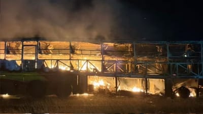 ஆம்னி பேருந்து கோர விபத்து: 10 பயணிகள் பலி!!