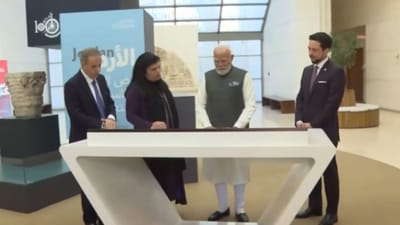 பிரதமர் மோடியை தானே தனது காரில் அழைத்துச் சென்ற ஜோர்தான் இளவரசர்!