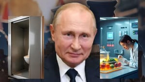 உணவை ஆய்வு செய்ய லேப்.. நடமாடும் கழிவறை.. ரஷ்ய அதிபரின் பாதுகாப்பு விஷயங்கள்! உணவை ஆய்வு செய்ய லேப்.. நடமாடும் கழிவறை.. ரஷ்ய அதிபரின் பாதுகாப்பு விஷயங்கள்!