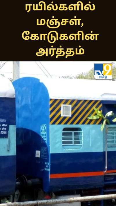 ரயில்களில் இருக்கும் மஞ்சள், வெள்ளைக் கோடுகளின் அர்த்தம் என்ன தெரியுமா?
