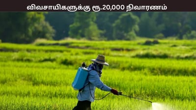விவசாயிகளுக்கு ஹெக்டேருக்கு ரூ.20,000 இழப்பீடு