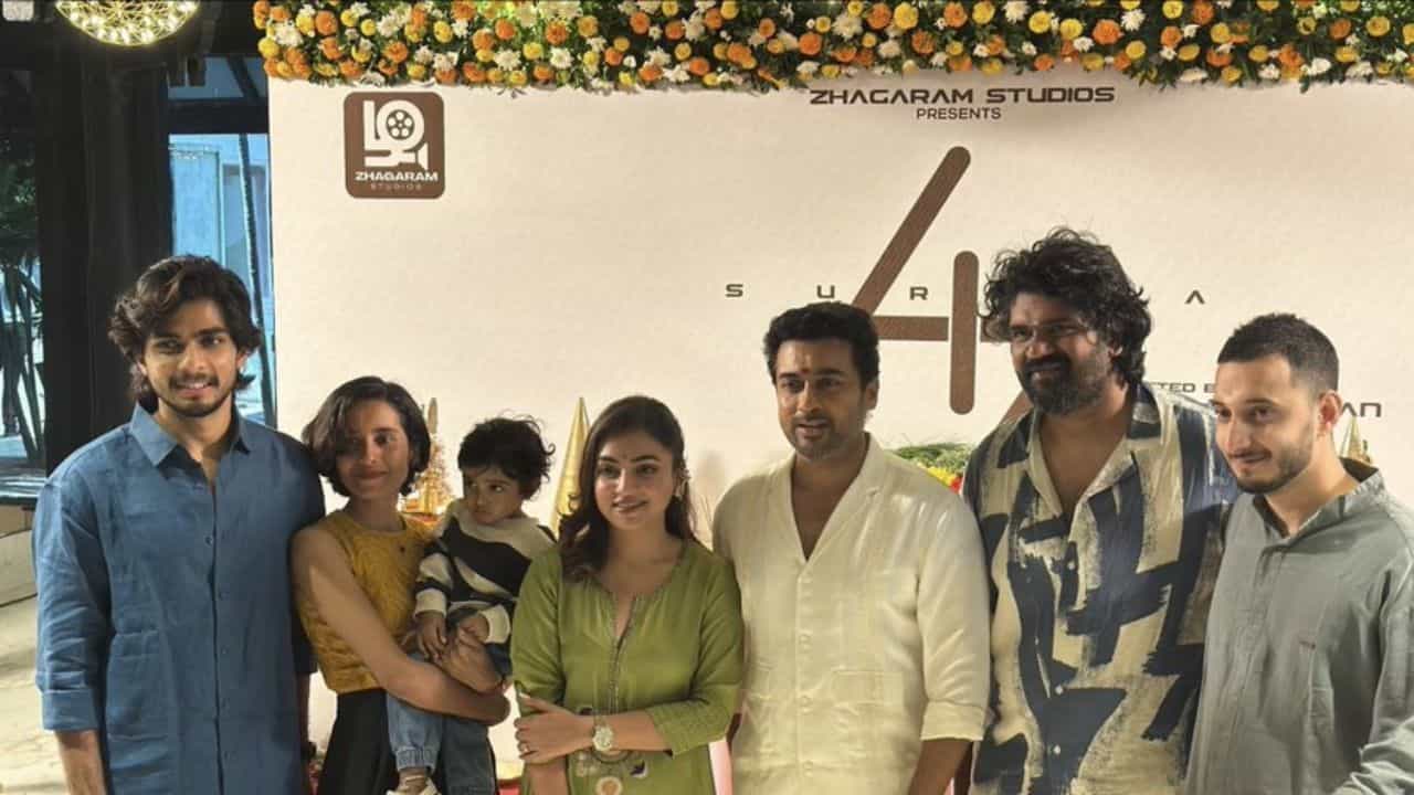 பூஜையுடன் தொடங்கியது சூர்யா 47 படம்... வைரலாகும் போட்டோ