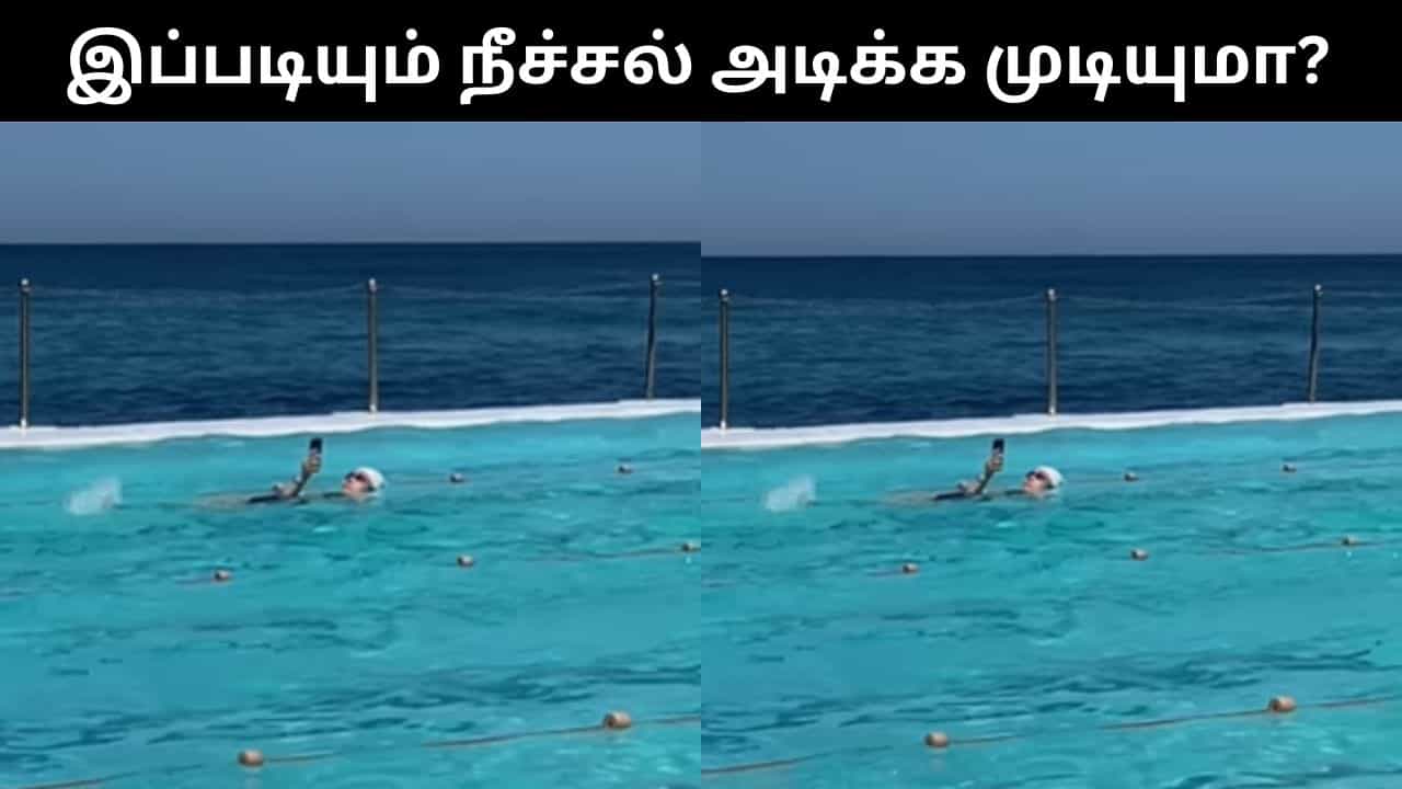 Viral Video : நீச்சல் அடித்துக்கொண்டு மொபைல் பயன்படுத்தும் பெண்.. இணையத்தில் வைரலாகும் வீடியோ! Viral Video : நீச்சல் அடித்துக்கொண்டு மொபைல் பயன்படுத்தும் பெண்.. இணையத்தில் வைரலாகும் வீடியோ!