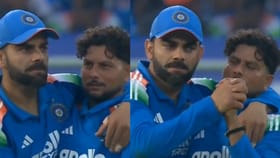 Virat Kohli Dance: குல்தீப் எடுத்த முக்கிய விக்கெட்.. குஷியில் கோலி க்யூட் நடனம்..!...