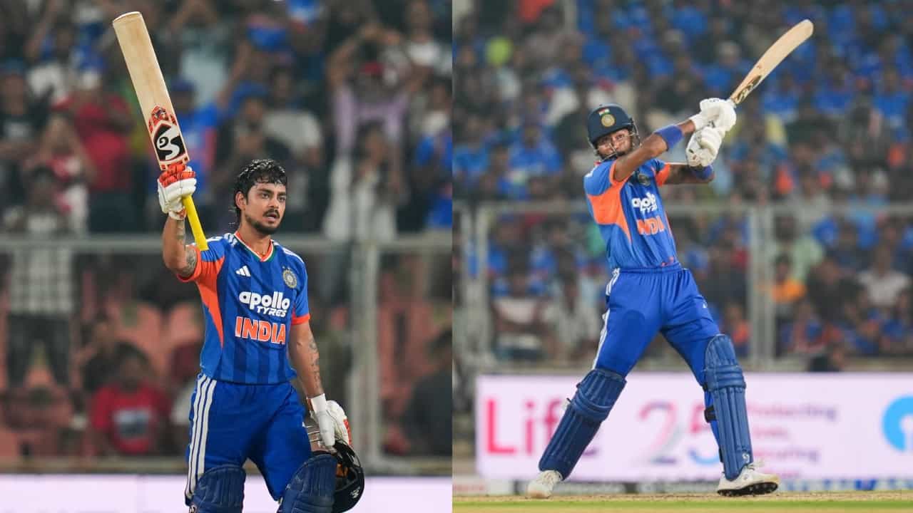 IND vs NZ 5th T20: 41 பந்துகளில் சதமடித்த இஷான் கிஷன்! இந்திய அணி 271 ரன்கள் குவிப்பு..! IND vs NZ 5th T20: 41 பந்துகளில் சதமடித்த இஷான் கிஷன்! இந்திய அணி 271 ரன்கள் குவிப்பு..!