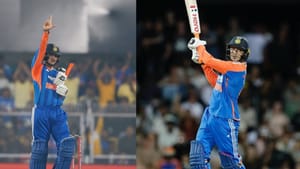 Abhishek Sharma Fastest Fifty: நியூசிலாந்திற்கு எதிராக 14 பந்துகளில் அரைசதம்.. அசத்திய அபிஷேக் சர்மா..! Abhishek Sharma Fastest Fifty: நியூசிலாந்திற்கு எதிராக 14 பந்துகளில் அரைசதம்.. அசத்திய அபிஷேக் சர்மா..!