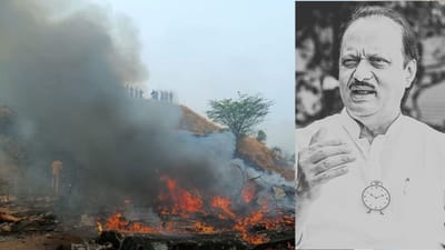 விமான விபத்தில் அஜித் பவார் மரணம்!