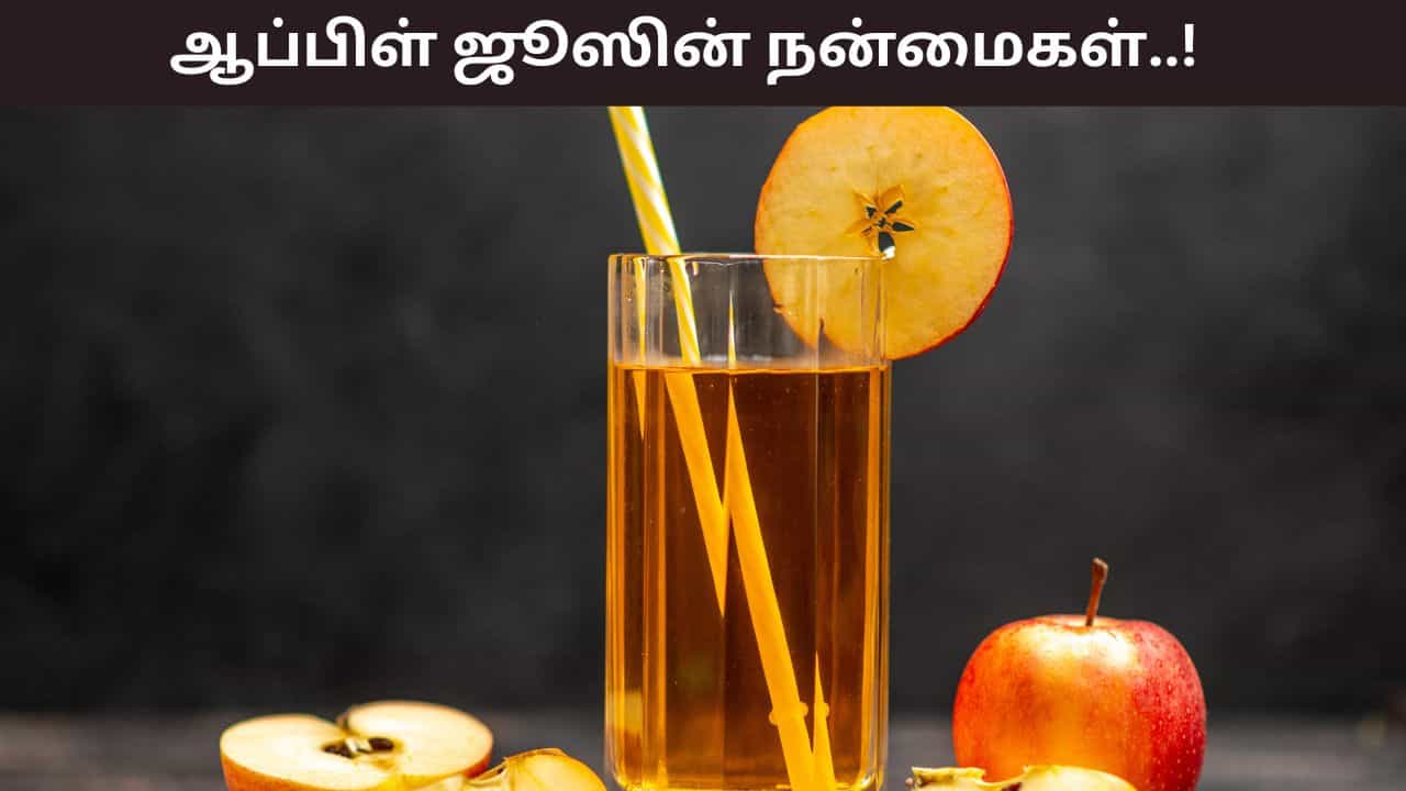 Health Tips: வெறும் வயிற்றில் ஒரு கிளாஸ் ஆப்பிள் ஜூஸ்.. உடலில் ஆற்றல் அள்ளும்..!