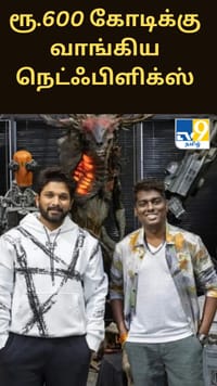 அட்லி - அல்லு அர்ஜூன் படம் - ரூ.600 கோடிக்கு உரிமையை கைப்பற்றிய நெட்ஃபிளிக்ஸ்...