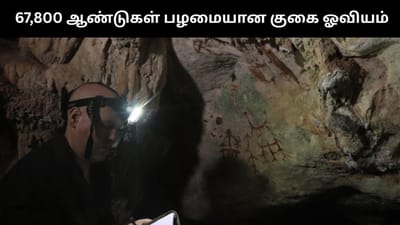 உலகின் மிகவும் பழமையான குகை ஓவியம் இந்தோனேசியாவில் கண்டுபிடிப்பு!