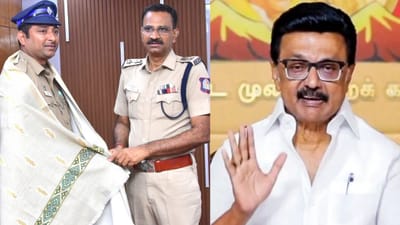குழந்தையின் உயிரைக் காப்பாற்றிய காவலர் - முதல்வர் பாராட்டு