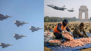 குடியரசு தின நிகழ்ச்சி…போர் விமானங்கள் மீது பறவைகள் மோதுவதை தடுக்க 1,275 கிலோ கோழி இறைச்சி வீசும் நிகழ்வு!