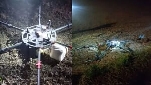 ஜம்மு காஷ்மீர் எல்லைப் பகுதியில் மீண்டும் பறந்த ட்ரோன்களால் பரபரப்பு –  48 மணி நேரத்தில் இரண்டாவது முறை