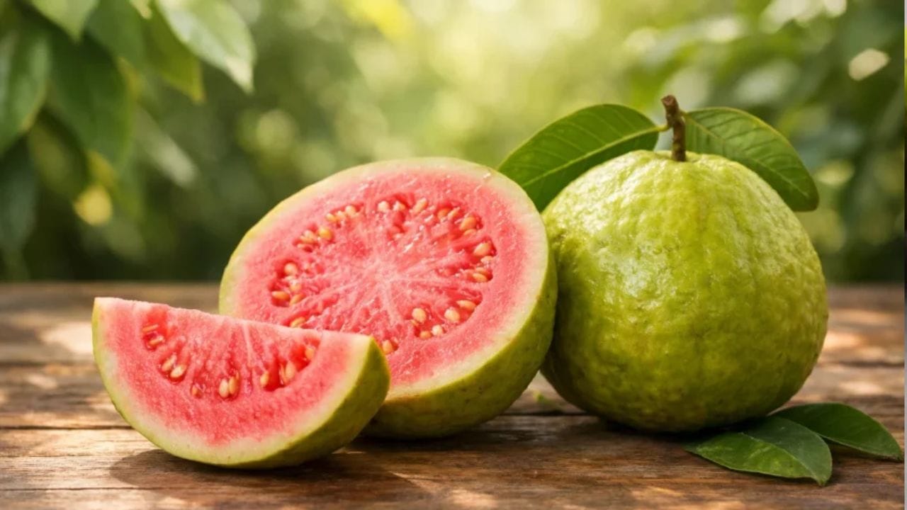 கொய்யாப்பழம் குளிர்காலத்தில் ஏராளமாகக் கிடைக்கும் முக்கியமான பருவகாலப் பழங்களில் ஒன்றாகும். இது வெப்பமண்டலப் பகுதிகளில் பரவலாகப் பயிரிடப்பட்டாலும், பெரும்பாலும் குளிர்காலத்தில்தான் அறுவடை செய்யப்பட்டு சந்தைக்குக் கொண்டுவரப்படுகிறது. 100 கிராம் கொய்யாப்பழத்தில் 80.8 கிராம் நீர், 68 கலோரிகள், 14.32 கிராம் கார்போஹைட்ரேட்டுகள், 5.4 கிராம் நார்ச்சத்து உள்ளது.