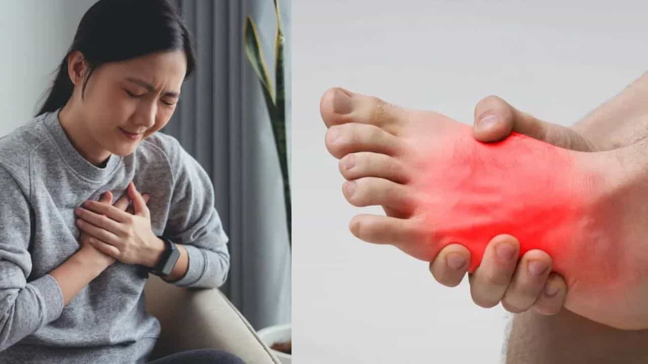 உஷார்.. கால்கள் வலி, வீக்கத்தை கவனிங்க.. இதய நோயின் அறிகுறியாக இருக்கலாம்! உஷார்.. கால்கள் வலி, வீக்கத்தை கவனிங்க.. இதய நோயின் அறிகுறியாக இருக்கலாம்!