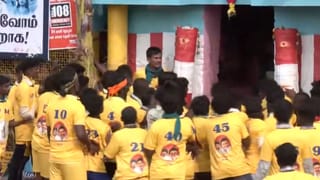 பாலமேட்டில் பாய்ந்த ஜல்லிக்கட்டு காளைகள்.. நேரில் வந்த உதயநிதி