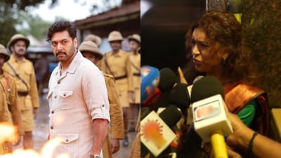 பராசக்தி படத்தில் ரவி சார்தான் நம்பர் 1 - பாடகி கெனிஷா பேச்சு!