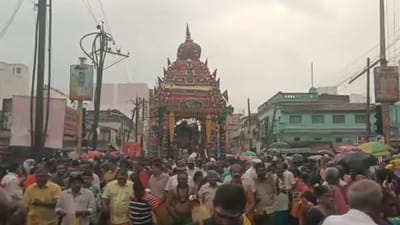 மதுரையில் மீனாட்சி சுந்தரேஸ்வரர் அஷ்டமி சப்பரம் திருவிழா கோலாகலம்