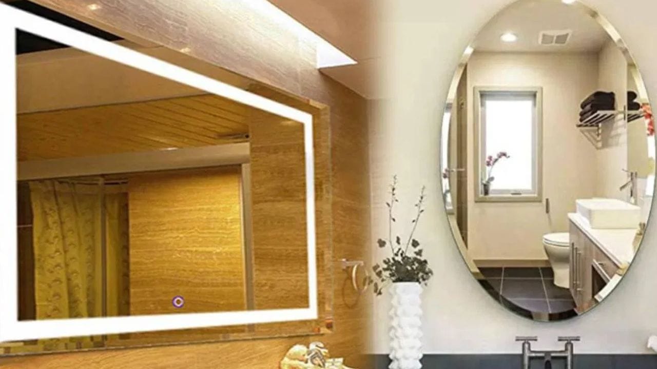 வாஸ்து மற்றும் ஜோதிட நம்பிக்கைகளின்படி, செவ்வக அல்லது சதுர கண்ணாடிகள் மங்களகரமானவை. அவை நேர்மறை சிந்தனை மற்றும் சமநிலையை ஊக்குவிப்பதாகக் கூறப்படுகிறது. எனவே, புதிய கண்ணாடியை வாங்கும்போது அதன் வடிவத்தில் சிறப்பு கவனம் செலுத்துவது நல்லது.