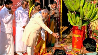 கடிதம் எழுதி பொங்கல் வாழ்த்து சொன்ன பிரதமர் மோடி