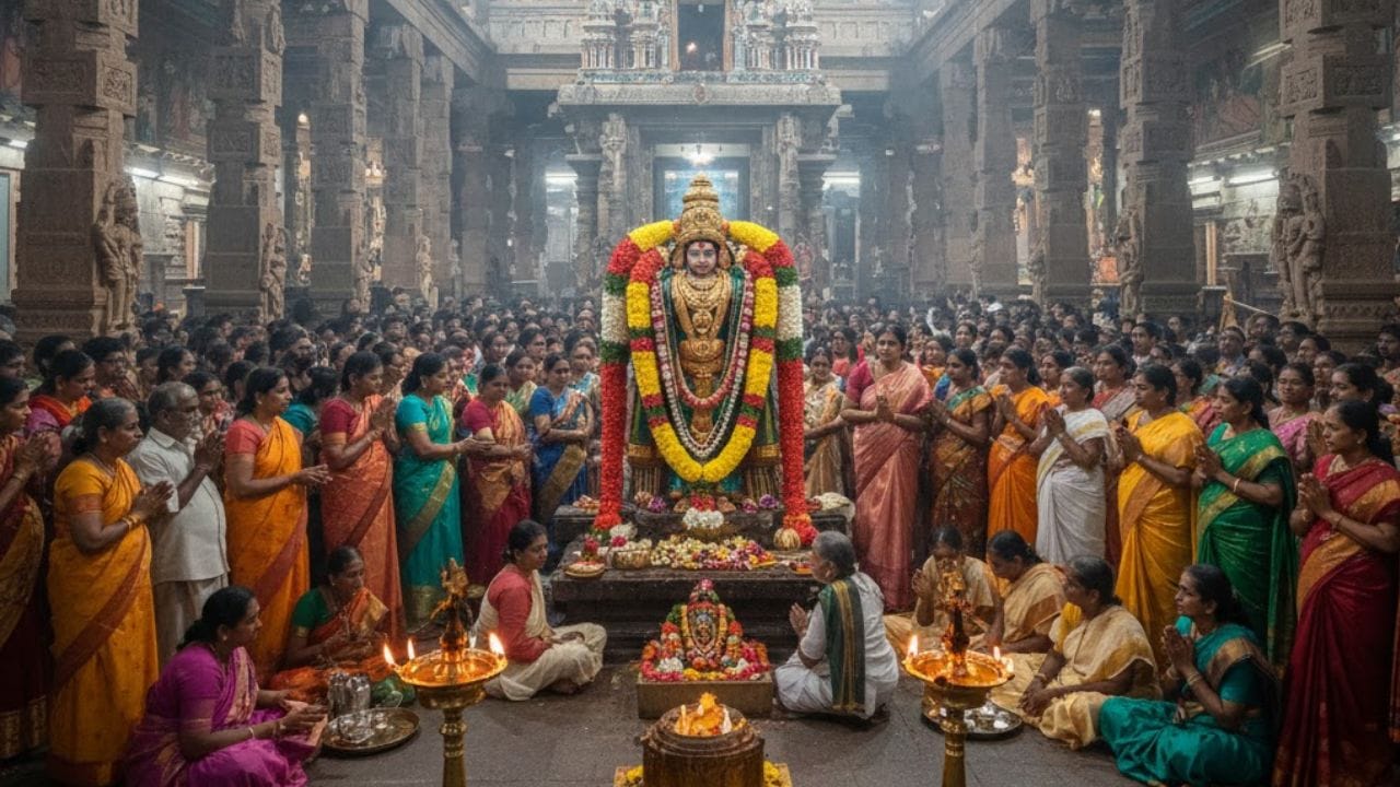 இந்த வழிபாட்டின் முக்கிய அம்சம் தீபம். அந்த தீபத்தின் முன், உங்கள் மனதில் இருக்கும் கோரிக்கையை தெளிவாக நினைத்து வைத்துக் கொள்ள வேண்டும். உதாரணமாக, சொந்த வீடு, திருமணம், வேலை, தொழில், கடன் தீர்வு போன்ற எதுவாக இருந்தாலும், அதை மனதில் உறுதியாக வைத்துக் கொள்ளுங்கள். பின், அந்த தீபத்தை பார்த்தபடி கீழ்க்கண்ட சக்திவாய்ந்த மந்திரத்தை ஆறு முறை சொல்ல வேண்டும். “உருவாய் அருவாய், உளதாய் இலதாய், மருவாய் மலராய், மணியாய் ஒளியாய், கருவாய் உயிராய், கதியாய் விதியாய், குருவாய் வருவாய், அல்வாய் குகனே”