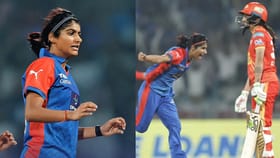 WPL 2026: WPL 2026 சீசனில் முதல் ஹாட்ரிக்.. 5 விக்கெட்கள் எடுத்து அபாரம்.. கலக்கிய டெல்லி வீராங்கனை நந்தனி சர்மா!...