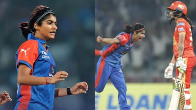 WPL 2026 சீசனில் முதல் ஹாட்ரிக்! கலக்கிய டெல்லி வீராங்கனை நந்தனி