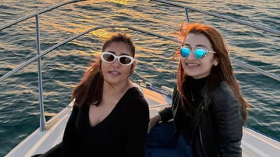 ஒன்றாக வெக்கேஷன் சென்ற நடிகைகள் நயன்தாரா - த்ரிஷா...