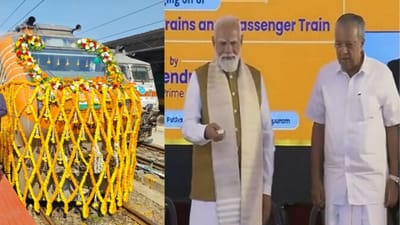 திருவனந்தபுரம்-தாம்பரம் அம்ரித் பாரத் ரயில் தொடங்கி வைப்பு!