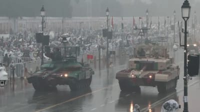 77வது குடியரசு தின விழா.. டெல்லியில் முழு ஒத்திகை!