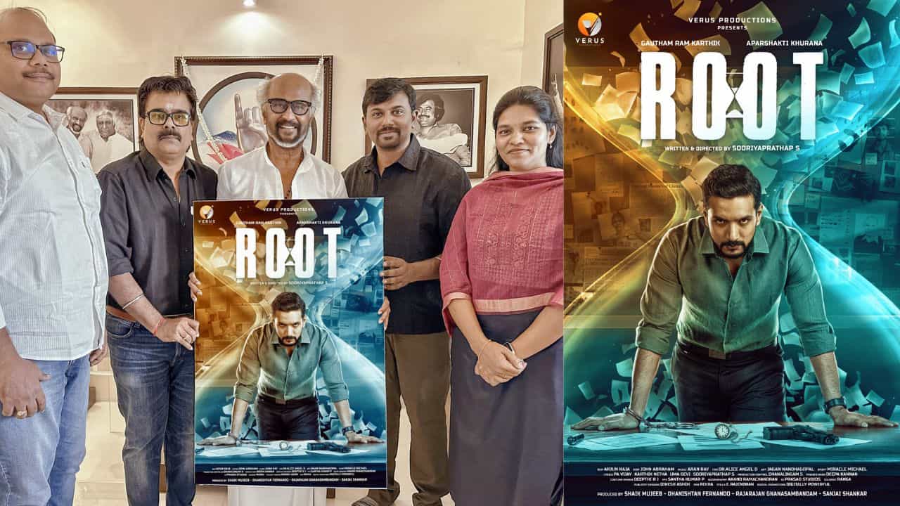 கௌதம் கார்த்திக் ரூட் பட ஃபர்ஸ்ட் லுக் போஸ்டரை வெளியிட்ட ரஜினிகாந்த் கௌதம் கார்த்திக் ரூட் பட ஃபர்ஸ்ட் லுக் போஸ்டரை வெளியிட்ட ரஜினிகாந்த்