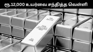 Gold Price : ஒரே நாளில் ரூ.12,000 உயர்ந்த வெள்ளி.. ரூ.3 லட்சத்தை நெருங்குகிறது!