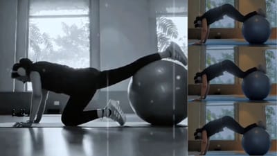 தீவிர உடற்பயிற்சியில் நடிகை சிம்ரன்... வைரலாகும் வீடியோ!