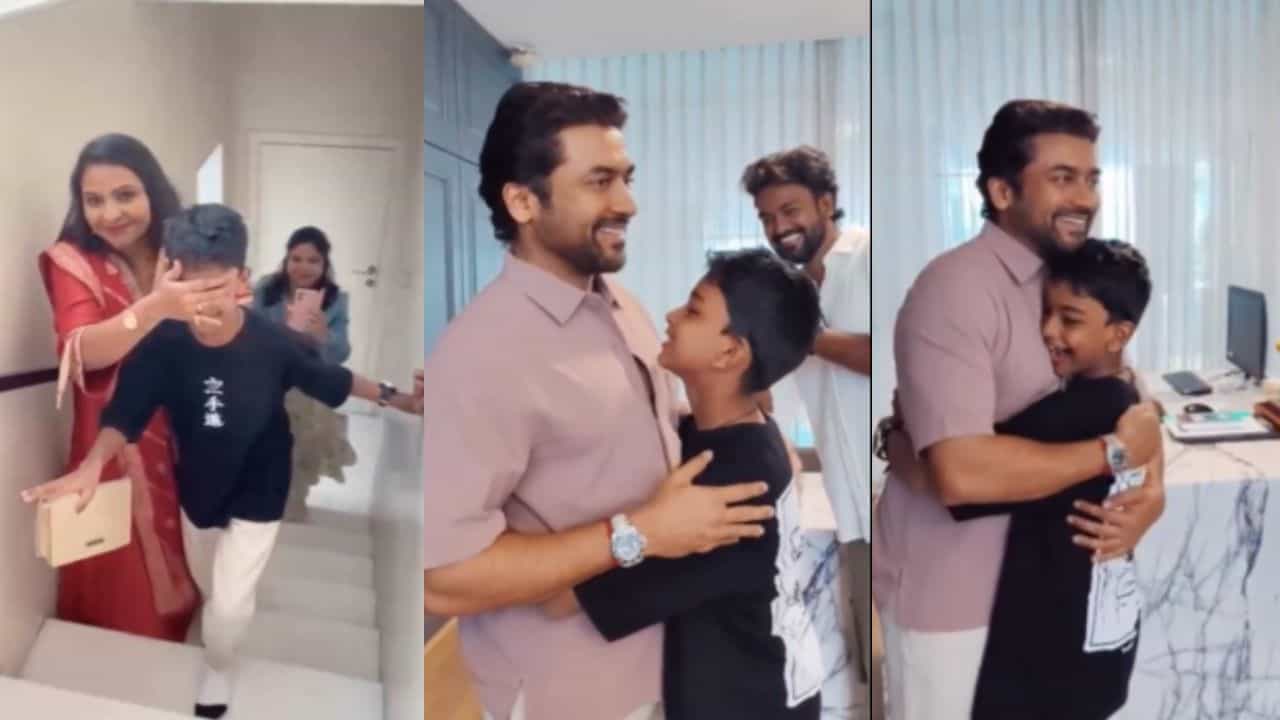 Suriya: தனது குட்டி ரசிகருக்கு சர்ப்ரைஸ் கொடுத்த சூர்யா.. இணையத்தில் வைரலாகும் வீடியோ! Suriya: தனது குட்டி ரசிகருக்கு சர்ப்ரைஸ் கொடுத்த சூர்யா.. இணையத்தில் வைரலாகும் வீடியோ!