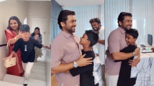Suriya: தனது குட்டி ரசிகருக்கு சர்ப்ரைஸ் கொடுத்த சூர்யா.. இணையத்தில் வைரலாகும் வீடியோ!
