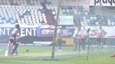 நியூசிலாந்து எதிரான 4வது டி20.. இந்திய வீரர்கள் கடும் பயிற்சி!