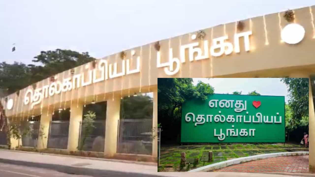 சென்னை தொல்காப்பியப் பூங்காவில் பொதுமக்கள் அனுமதி...அடையாள அட்டை கட்டணத்தில் அதிரடி மாற்றம்! சென்னை தொல்காப்பியப் பூங்காவில் பொதுமக்கள் அனுமதி...அடையாள அட்டை கட்டணத்தில் அதிரடி மாற்றம்!