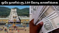 திருப்பதியில் ஒரே நாளில் ரூ.3.84 கோடி உண்டியல் காணிக்கை!...