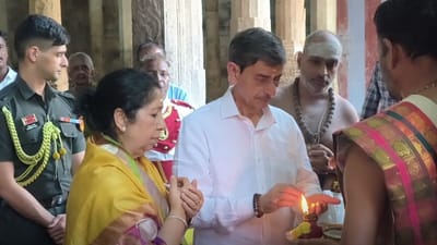 அகிலாண்டேஸ்வரி – ஜம்புகேஸ்வரர் திருக்கோவிலில் ஆளுநர் சாமி தரிசனம்