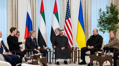 அபு தாபியில் நடக்கும் அமெரிக்கா-ரஷ்யா-உக்ரைன் பேச்சுவார்த்தை..