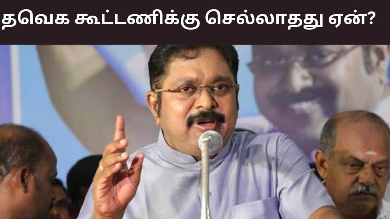 த.வெ.க உடன் கூட்டணி அமைக்காதது ஏன்? இது தான் உண்மையான காரணம் - மனம் திறந்த டிடிவி தினகரன்..