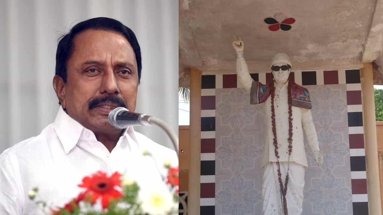 எம்ஜிஆர் சிலைக்கு மாலை அணிவிக்க எதிர்ப்பு...செங்கோட்டையனுக்கு எதிராக அதிமுகவினர் போர்க்கொடி!