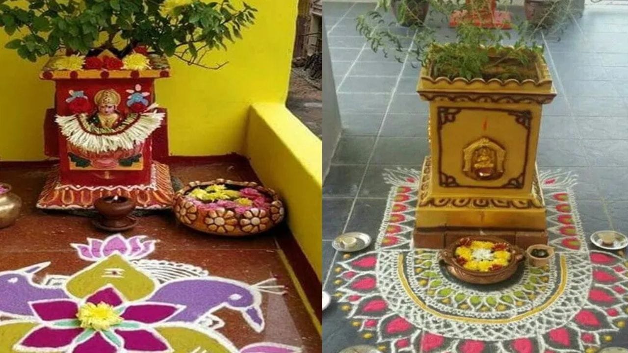 வாஸ்து தோஷங்களைப் போக்க, வீட்டில் வாஸ்து சாந்தி பாராயணம் செய்ய வேண்டும்.
மாலையில், கற்பூரத்தை எரித்து வீட்டைச் சுற்றி காண்பிக்க வேண்டும். மாலையில், வீட்டின் பிரதான நுழைவாயிலுக்கு அருகிலும், துளசிச் செடிக்கு அருகிலும் நெய் விளக்கை ஏற்றி வைக்கவும்.