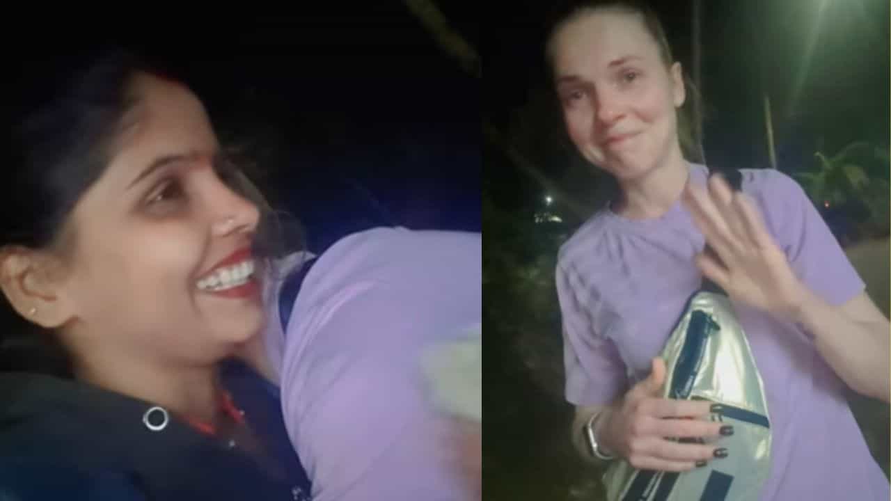 Viral Video : வழி தெரியாமல் தவித்த வெளிநாட்டு பெண் சுற்றுலா பயணி.. உதவிய இந்திய பெண்!