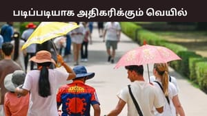 படிப்படியாக அதிகரிக்கும் வெப்பநிலை.. மழைக்கான வாய்ப்பு எப்படி இருக்கு? வானிலை ரிப்போர்ட்..